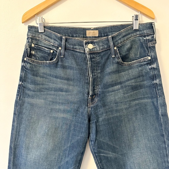 Mother Denim The Saint Ankle Jeans in Gutter Punk Wash | Size 29 - Picture 4 of 13